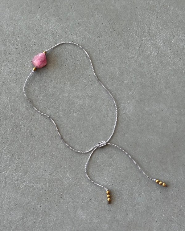Bransoletka Tourmaline Rose gold/silver