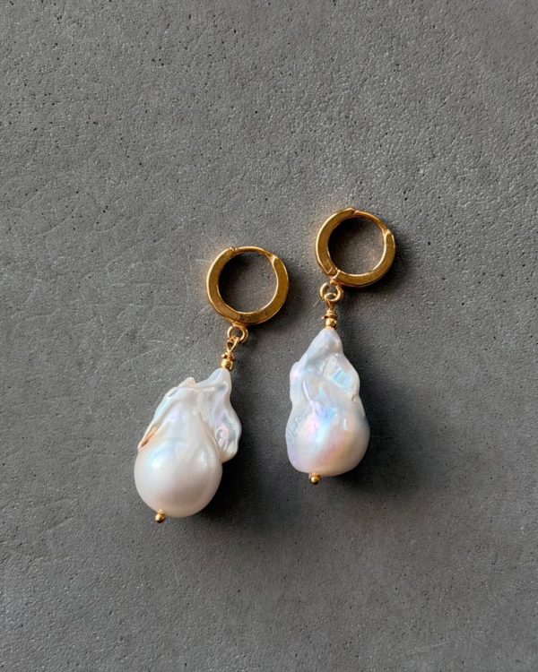 Kolczyki Baroque No.2 gold/silver