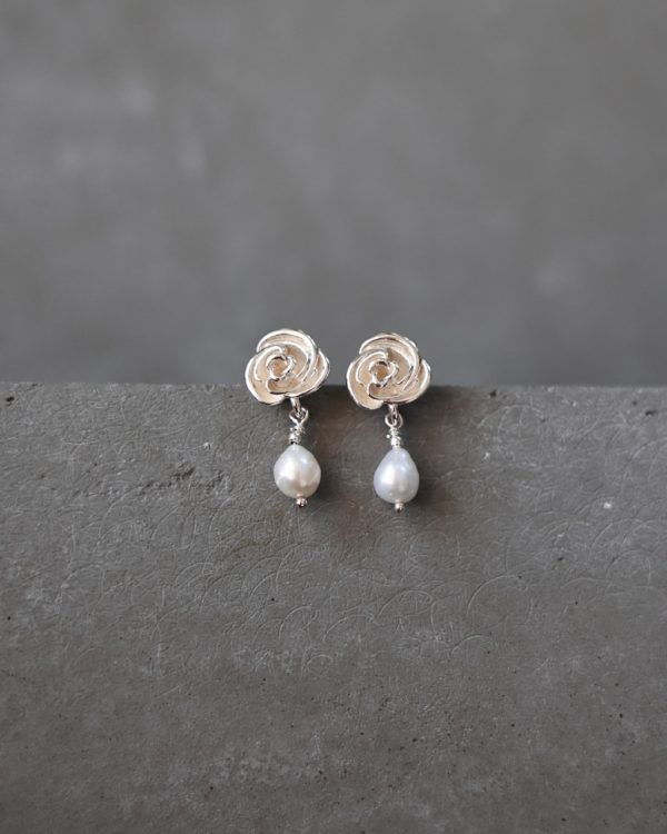 Kolczyki Baroque Rose Mini gold/silver